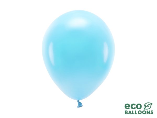 Eco Balloons 26cm pastel, light blue (1 pkt / 10 pc.)