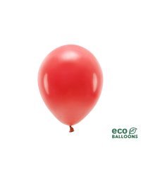 Eco Balloons 26cm pastel, red (1 pkt / 10 pc.)