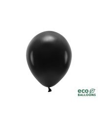 Eco Balloons 26cm pastel, black (1 pkt / 10 pc.)