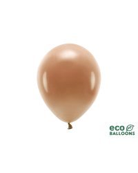 Eco Balloons 26cm pastel, chocolate brown (1 pkt / 10 pc.)