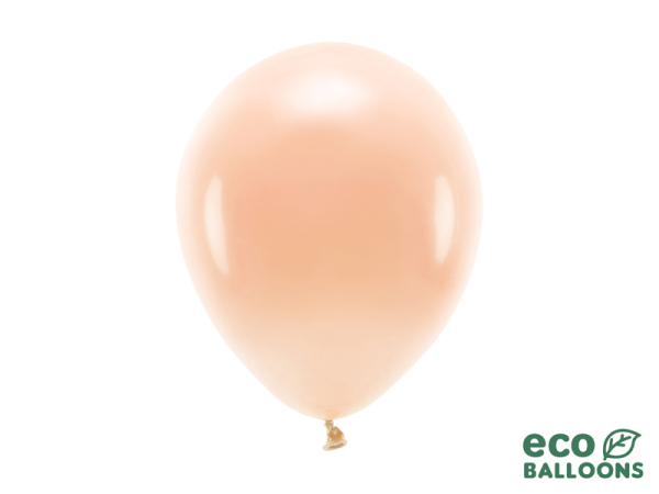 Eco Balloons 26cm pastel, peach (1 pkt / 10 pc.)