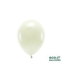 Eco Balloons 26cm pastel, cream (1 pkt / 10 pc.)