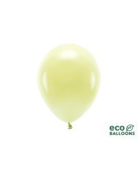 Eco Balloons 26cm pastel, light yellow (1 pkt / 10 pc.)