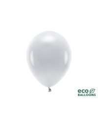 Eco Balloons 26cm pastel, grey (1 pkt / 100 pc.)