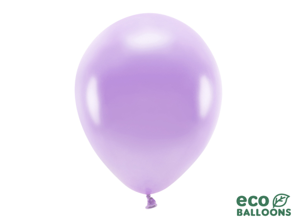 Eco Balloons 30cm metallic, lavender (1 pkt / 100 pc.)