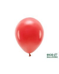 Eco Balloons 30cm pastel, red (1 pkt / 100 pc.)