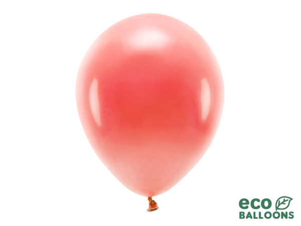 Eco Balloons 30cm pastel, coral (1 pkt / 100 pc.)