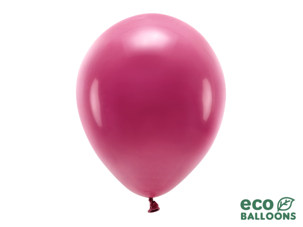 Eco Balloons 30cm pastel, deep red (1 pkt / 100 pc.)