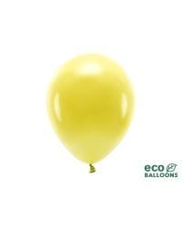 Eco Balloons 30cm pastel, dark yellow (1 pkt / 100 pc.)