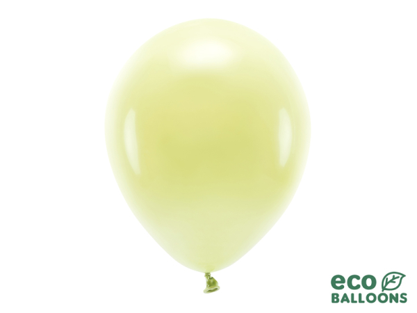 Eco Balloons 30cm pastel, light yellow (1 pkt / 100 pc.)