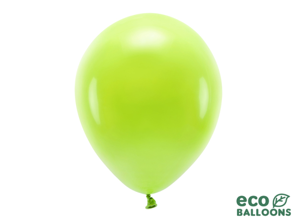 Eco Balloons 30cm pastel, green apple (1 pkt / 100 pc.)