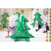 Standing foil balloon Christmas tree, 78x94cm, mix