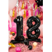 Standing foil balloon Number ''18'', 84 cm, black