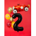 Foil Balloon Number ''2'', 86cm, black