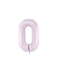 Foil Balloon Number ''0'', 72cm, purple