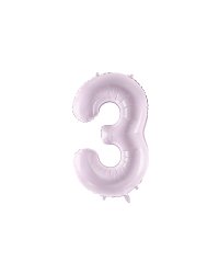 Foil Balloon Number ''3'', 72cm, purple