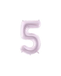 Foil Balloon Number ''5'', 72cm, purple