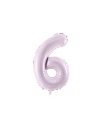 Foil Balloon Number ''6'', 72cm, purple