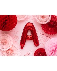Foil Balloon Letter ''A'', 35cm, red