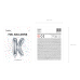 Foil Balloon Letter ''K'', 35cm, silver