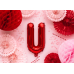 Foil Balloon Letter ''U'', 35cm, red