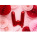 Foil Balloon Letter ''W'', 35cm, red