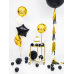 Foil Balloon Star, 48cm, black