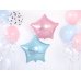 Foil Balloon Star, 48cm, sky-blue