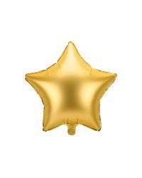 Foil balloon Star, 48cm, gold