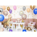 Foil balloon Happy Birthday To You, 35cm, white