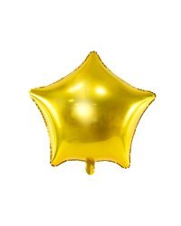 Foil balloon Star, 70cm, gold