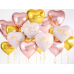 Foil Balloon Heart, 45cm, gold