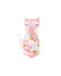 Balloon bouquet Cat, pink, 83x140cm