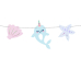 Garland Narwhal, mix, 1m