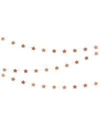 Garland Stars, rose gold, 3.6m