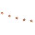 Garland Stars, rose gold, 3.6m