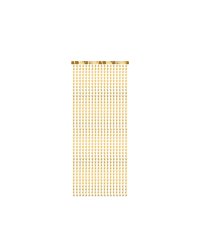 Party curtain - Stars, gold, 100x245cm