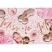 Banner Miss to Mrs, rose gold, 18x76cm