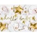 Banner Little Star - Hello Baby, gold, 18x70cm