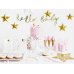 Banner Little Star - Hello Baby, gold, 18x70cm