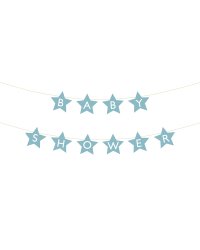 Baner Baby shower, 290x16.5 cm, light blue