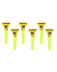 Whistles, gold (1 pkt / 6 pc.)