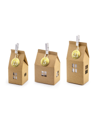 Advent calendar Houses, mix