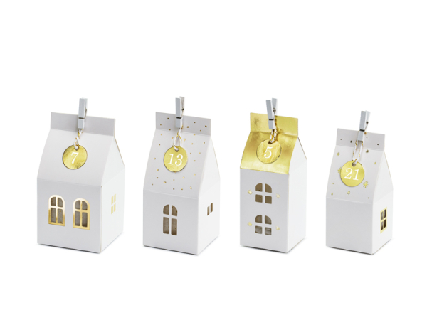 Advent calendar Houses, mix