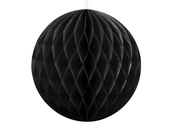 Honeycomb Ball, black, 10cm