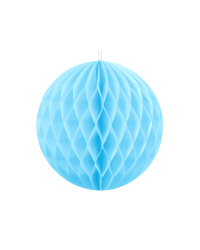 Honeycomb Ball, sky-blue, 10cm