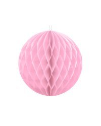 Honeycomb Ball, light pink, 10cm