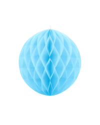 Honeycomb Ball, sky-blue, 20cm