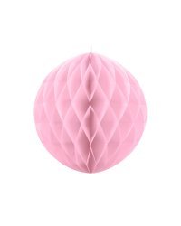 Honeycomb Ball, light pink, 20cm