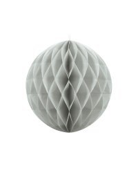 Honeycomb Ball, light grey, 20cm